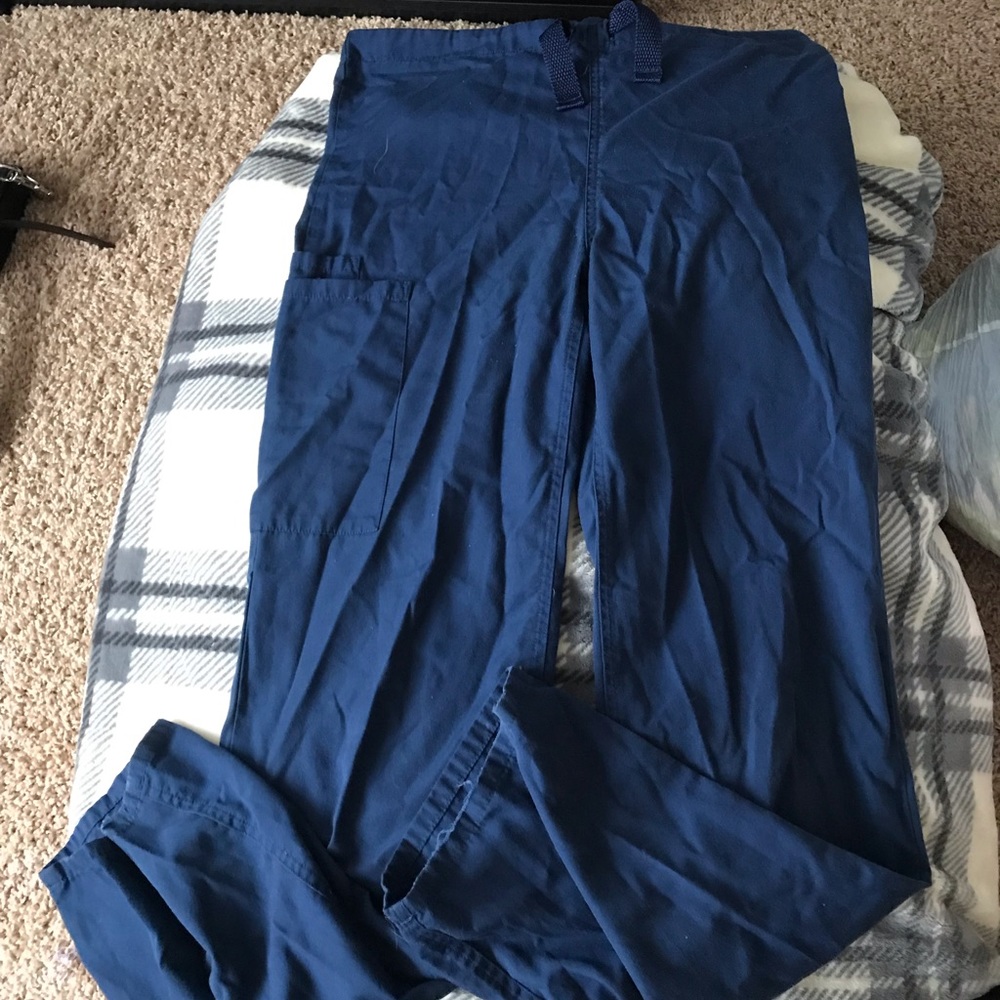 Navy blue scrubs